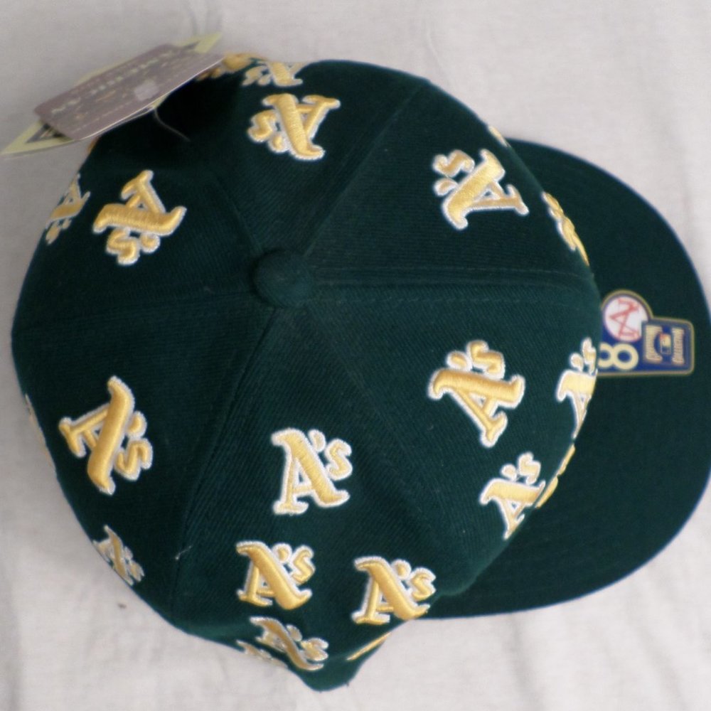 Oakland A's Baseball American Needle Cooperstown Fitted Hat 8 RARE - Picture 3 of 10